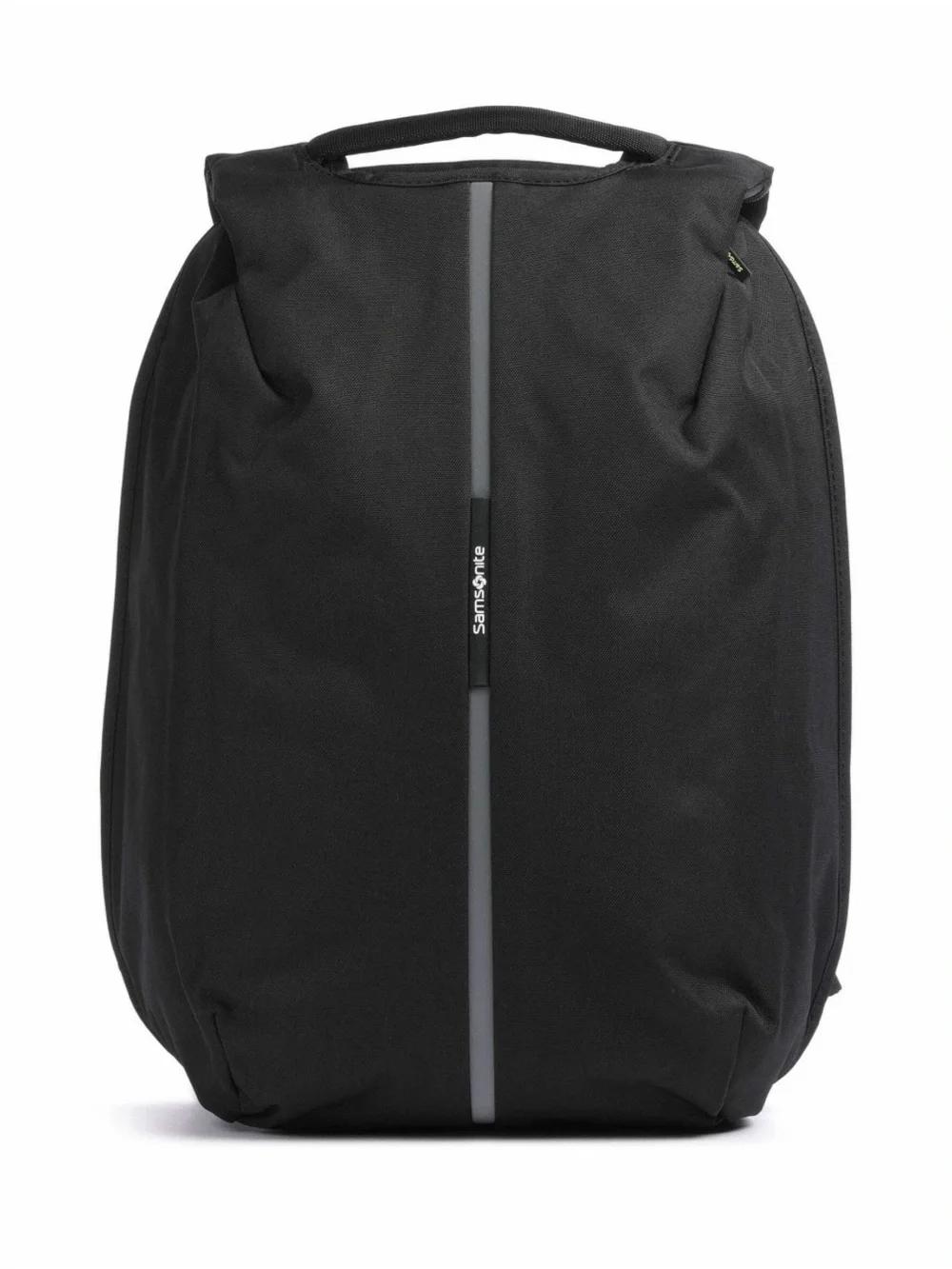 Samsonite Black Backpack with Reflective Center Stripe
